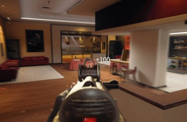 COD BO6のPPSH-41のアイアンサイト